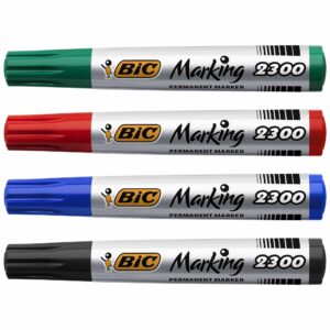 Marker permanent 3.1-5.3mm, varf tesit, Bic 2300